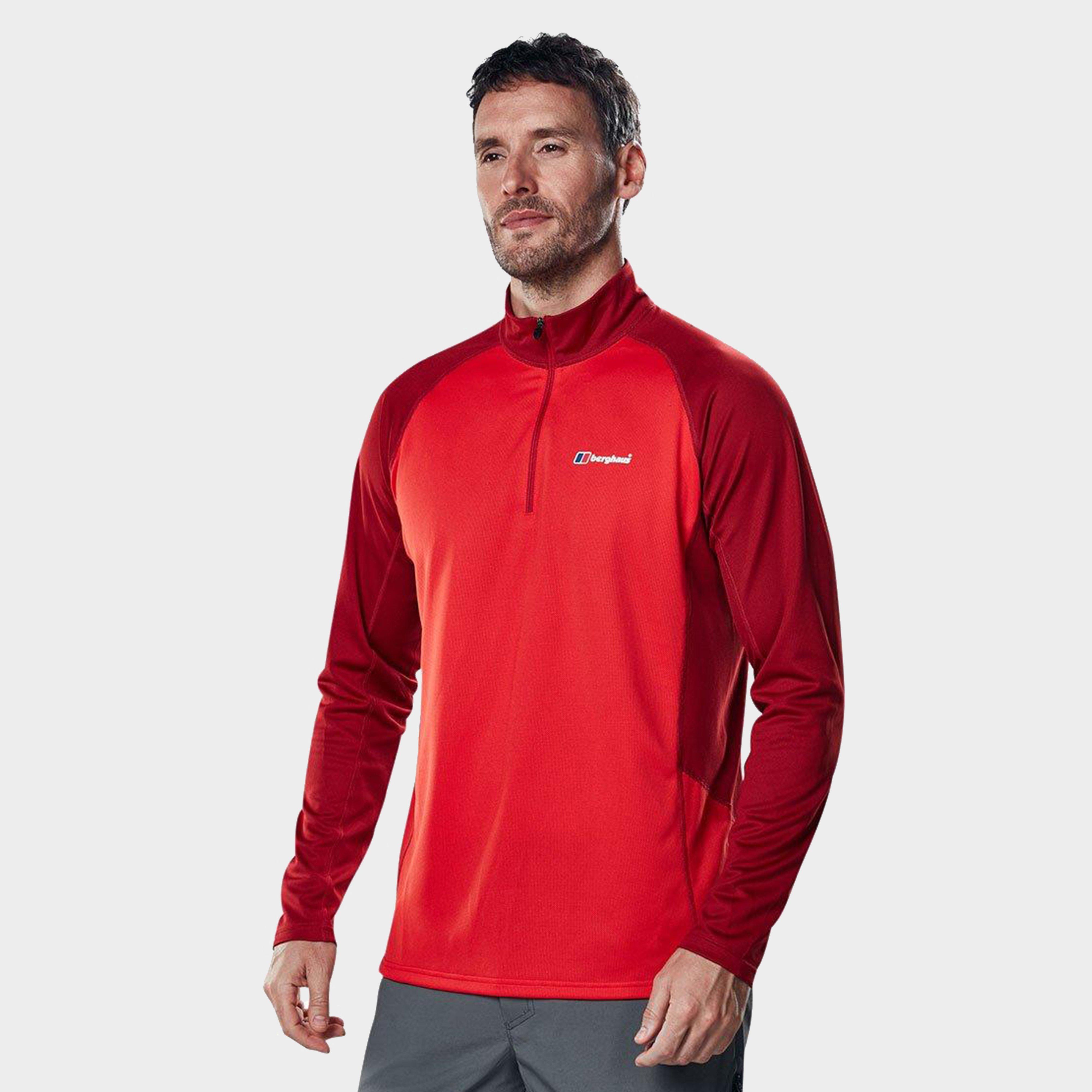 Berghaus tech tee 2.0 2025 ls zip mens top