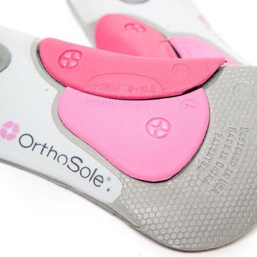 Pink Orthosole Women's 3/4 Max Cushion Insoles