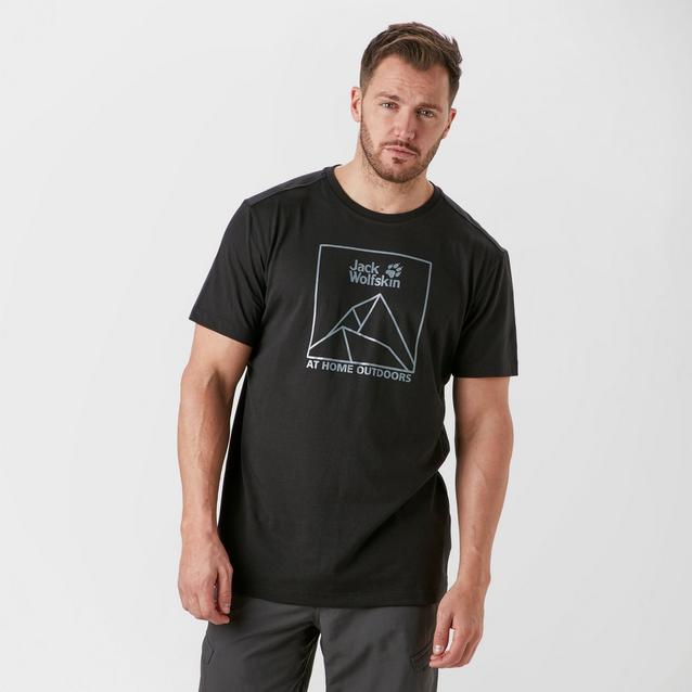 Black Jack Wolfskin Men's Peak Short Sleeve T-shirt image 1