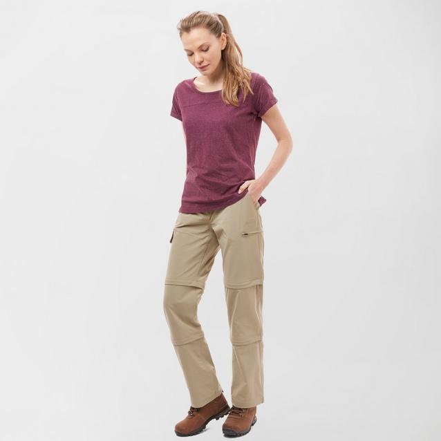 Women's Stretch Double Zip Off Walking Trousers