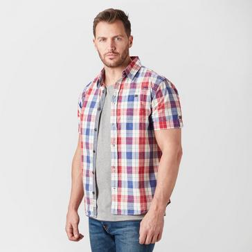 Multi Weird Fish Men's Wint Short Sleeve Shirt
