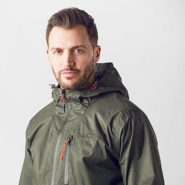 Mens khaki store waterproof jacket