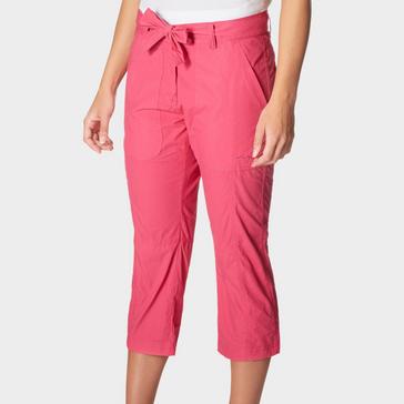 Pink Peter Storm Women's Holiday Capri Pants