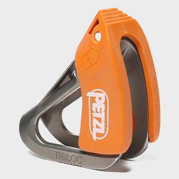 Orange Petzl TIBLOC II Emergency Rope Clamp