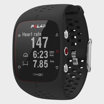 Black Polar M430 HR GPS Running Watch