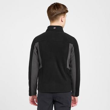 Black Berghaus Kid’s Tyndrum Full Zip Fleece Jacket