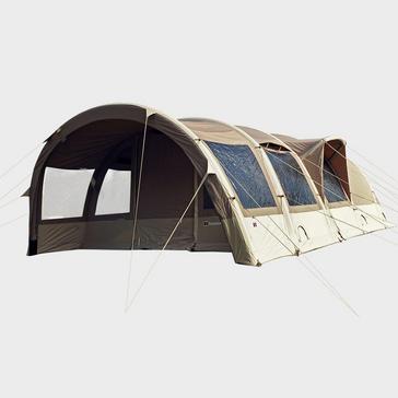 Brown Berghaus Air 6 XL Polycotton Family Tent