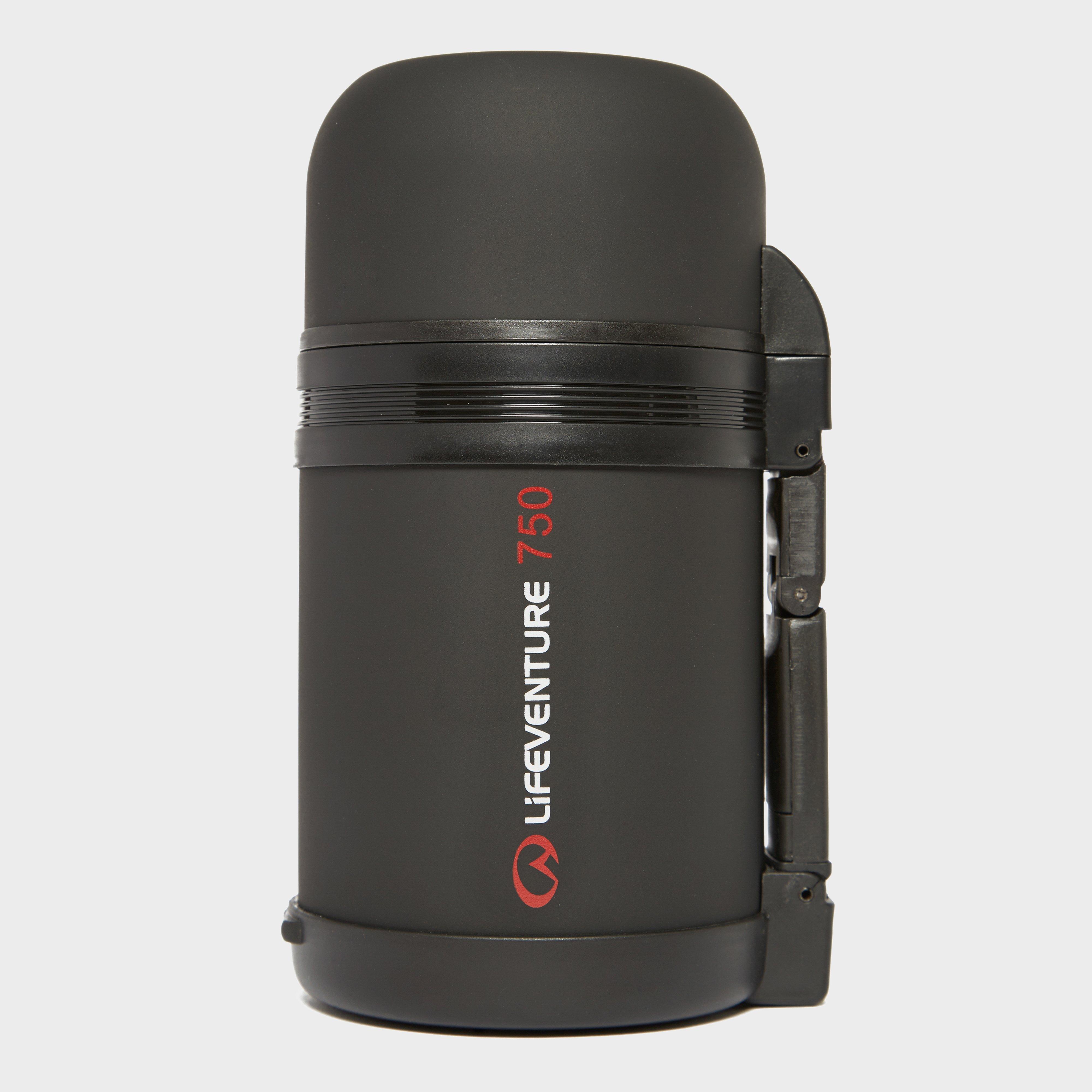 Lifeventure Lifeventure Wide Mouth Vacuum Flask 750ml - Black, Black Lifeventure Lifeventure Wide Mouth Vacuum Flask 750ml - Black, Black