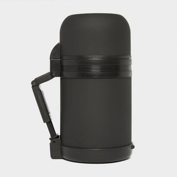 Black LIFEVENTURE Wide Mouth Vacuum Flask 750ml