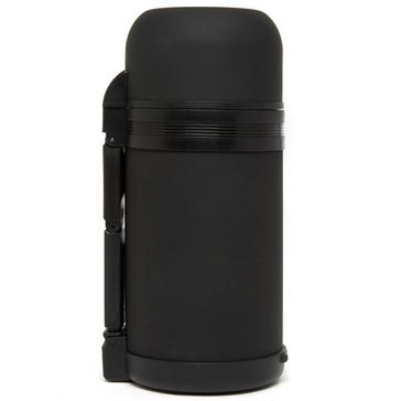 Black LIFEVENTURE Wide Mouth Vacuum Flask 1L