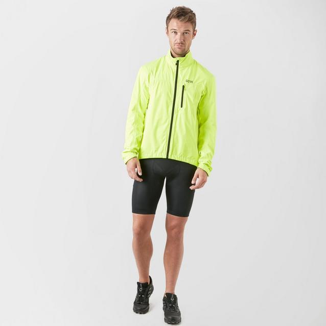 Gore Wear GORE® C3 GORE-TEX PACLITE® - Pantalones - black/neon yellow/negro  