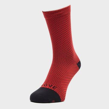 Red Gore Men’s C3 Dot Mid Socks