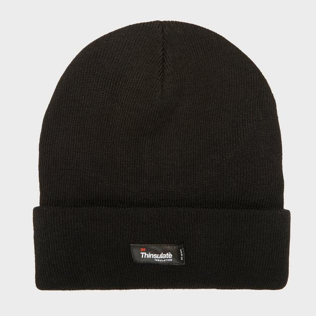 Black Peter Storm Unisex Thinsulate Beanie Hat image 1
