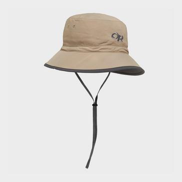 Beige Outdoor Research Sun Bucket Hat