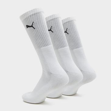 White Puma 3-Pack Basic Socks