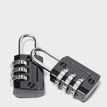 Black Technicals Set of 2 Combination Locks