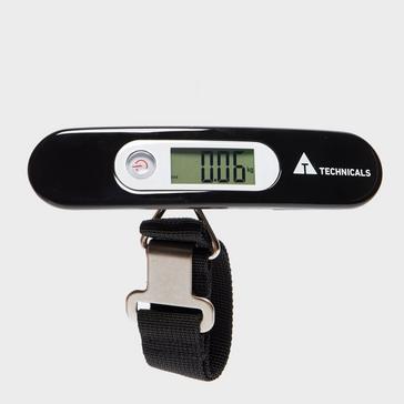 Black Technicals Digital Luggage Scales