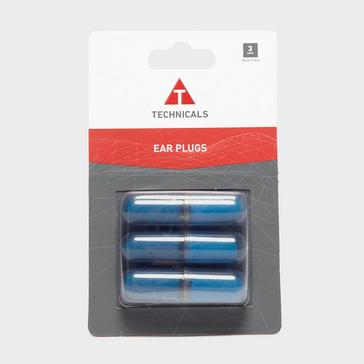 Assorted Technicals Memory Foam Ear Plugs 3 Pack