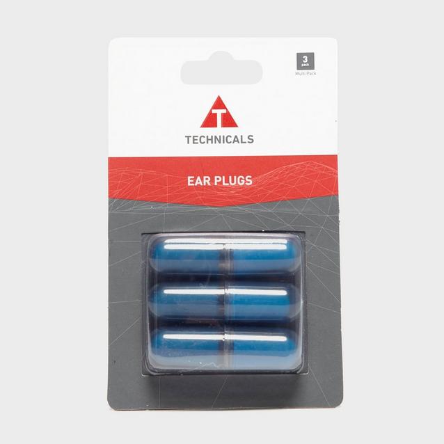 Assorted Technicals Memory Foam Ear Plugs 3 Pack image 1