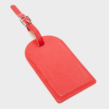 Red Technicals Extra Large Luggage Tag