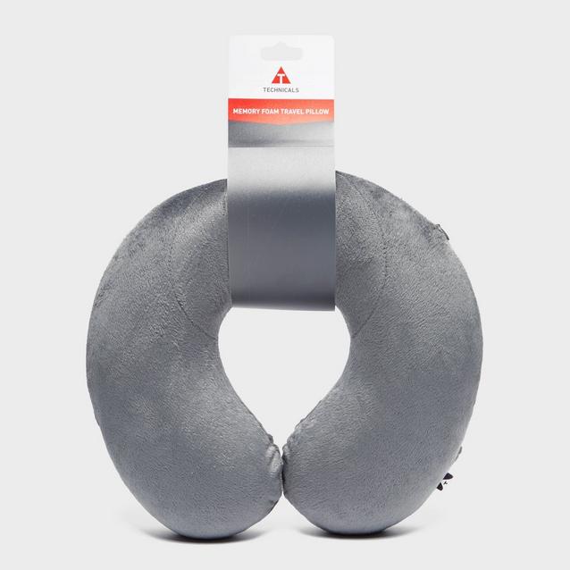 Memory foam outlet neck travel pillow