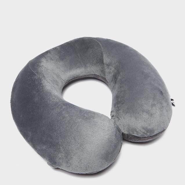 Grey shop travel pillow