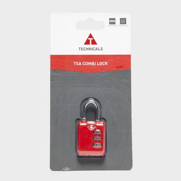 Red Technicals Combination Lock