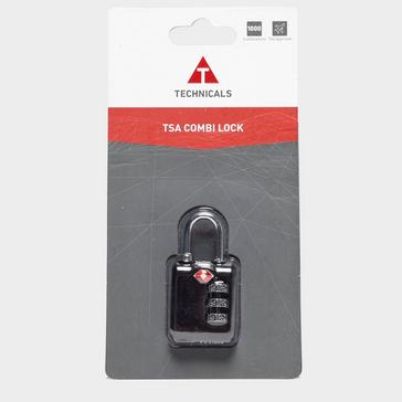 Black Technicals TSA Approved 3-Digit Combination Lock