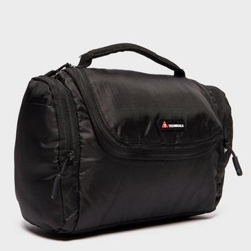 Black Technicals Travel Wash Bag