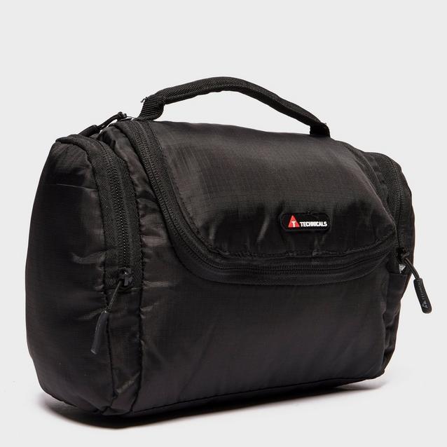Black Technicals Travel Wash Bag image 1