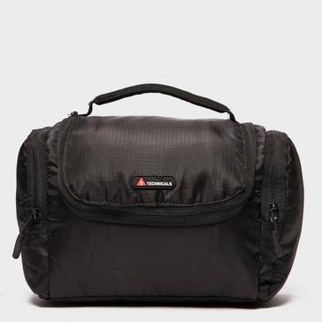 Black Technicals Travel Wash Bag