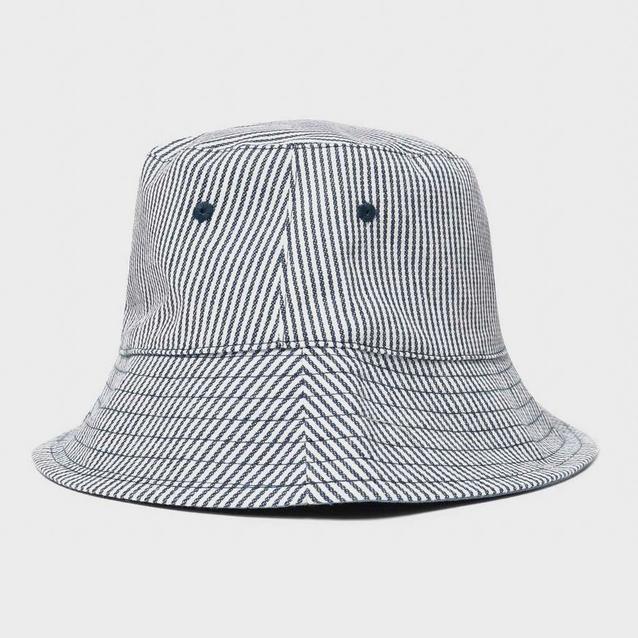 Navy Peter Storm Women's Striped Bucket Hat image 1