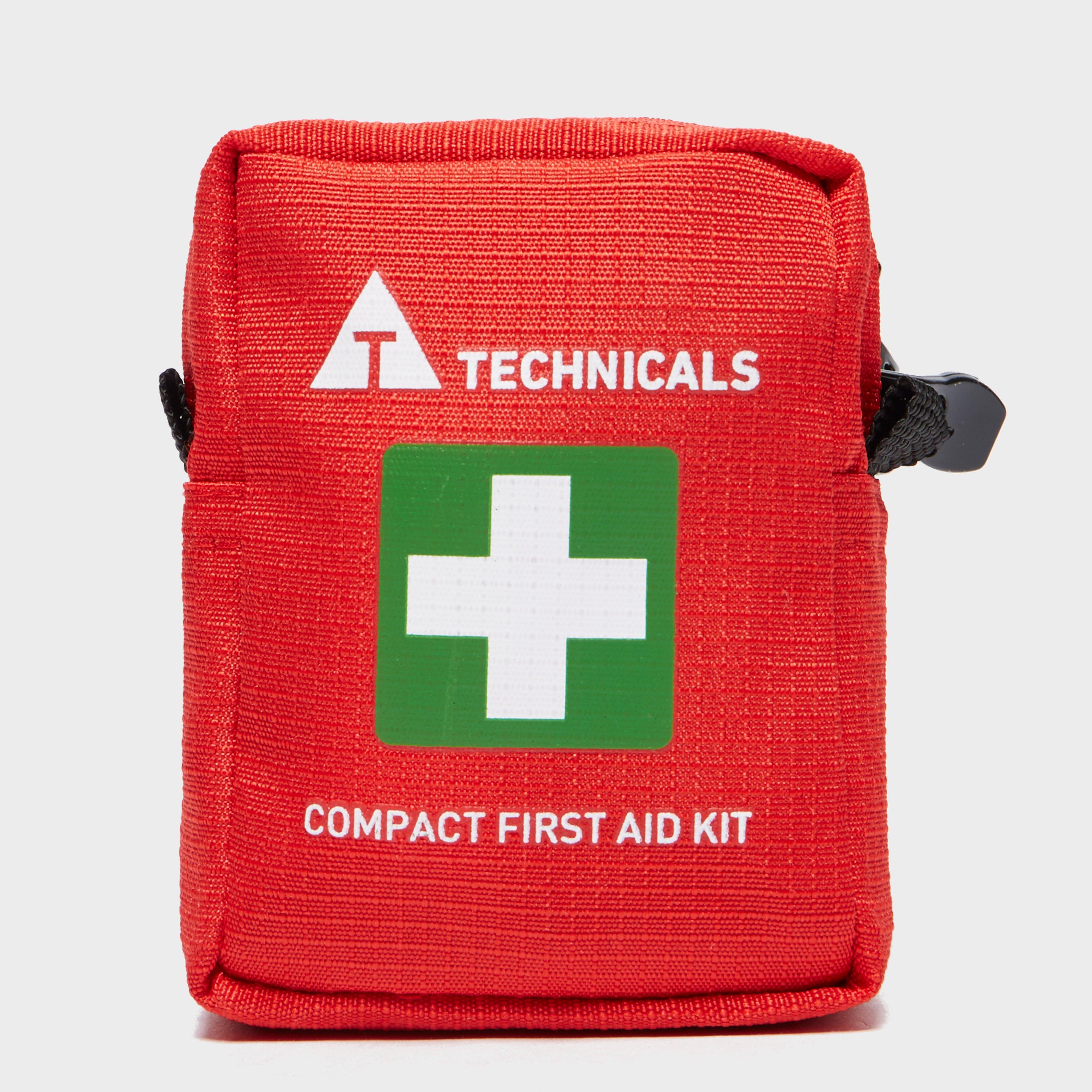 Image of Technicals Compact First Aid Kit - Red/Red, RED/RED