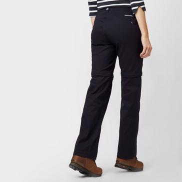 Navy Craghoppers Women's Kiwi Pro Stretch Convertible Trousers