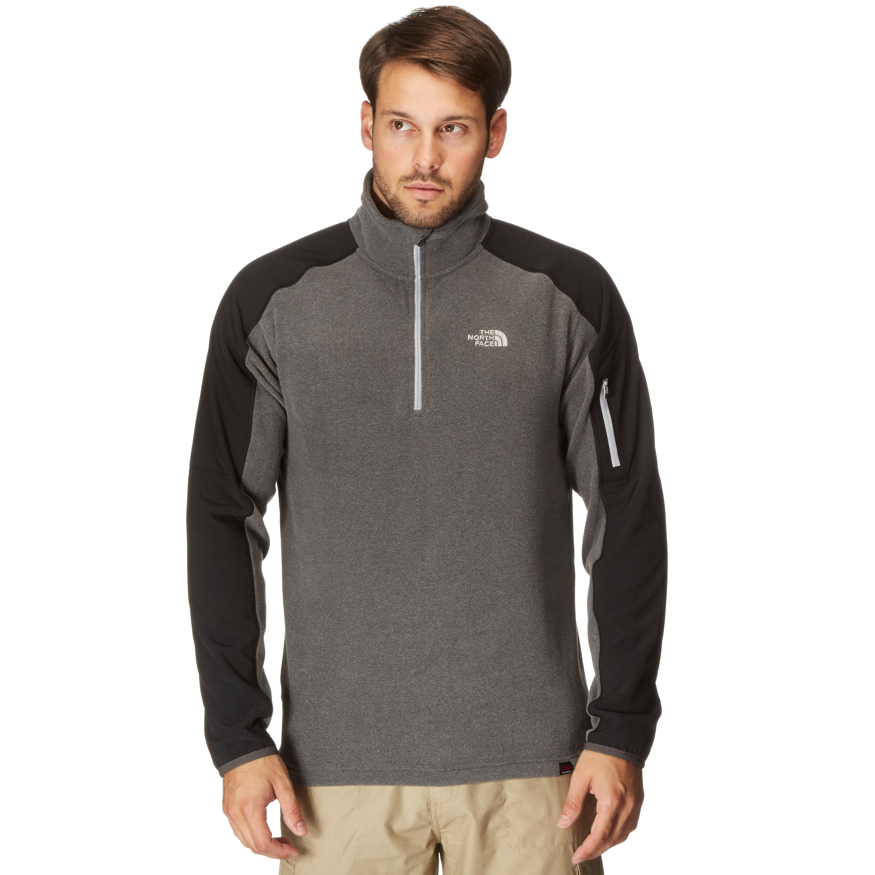 north face glacier delta quarter zip fleece