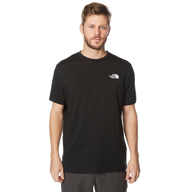 Black The North Face Men’s Redbox Short Sleeve T-Shirt image 1