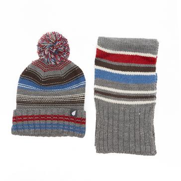 Multi Peter Storm Kids’ Hat and Scarf Set