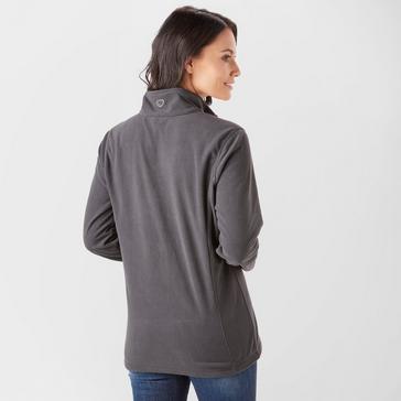 Grey Brasher Women's Bleaberry Half Zip Fleece