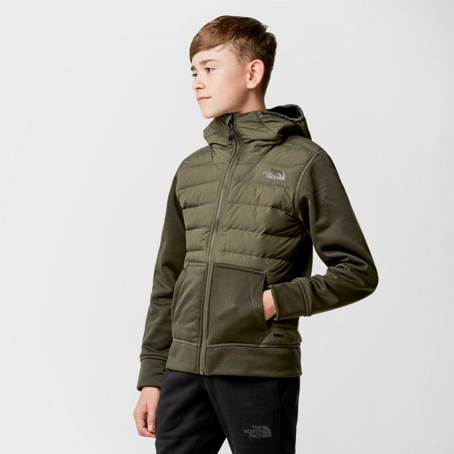 The north face boy's mitteleggi down on sale hoodie