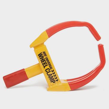 Yellow Maypole Wheel Clamp 175mm x 255mm