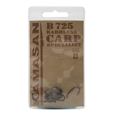 Silver Kamasan B725 Carp Fishing Hooks - Size 8