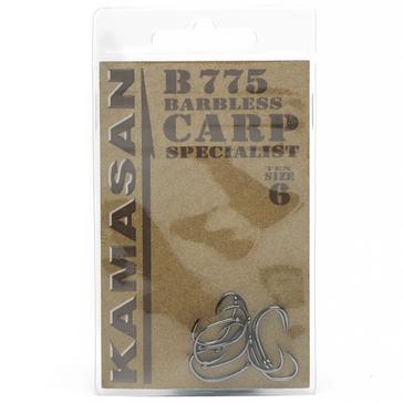 Silver Kamasan B775 Carp Fishing Hooks - Size 6