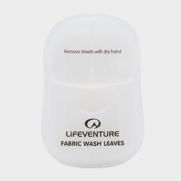 White LIFEVENTURE Fabric Wash Leaves