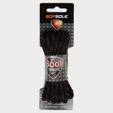 Brown SOF SOLE Wax Boot Laces - 114cm