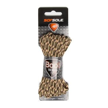 Brown Sof Sole Military Boot Laces - 183cm