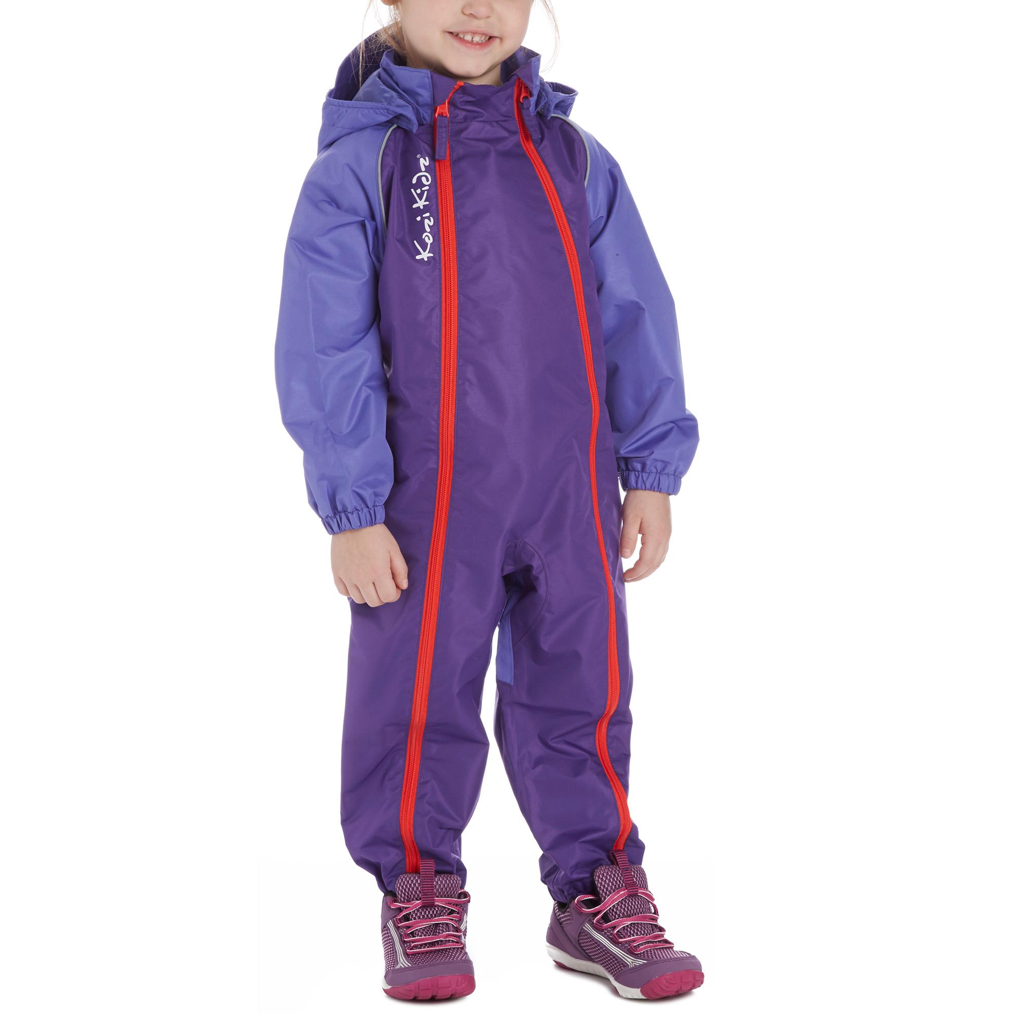 Kozi Kids Girls Waterproof All in One Jumpsuit