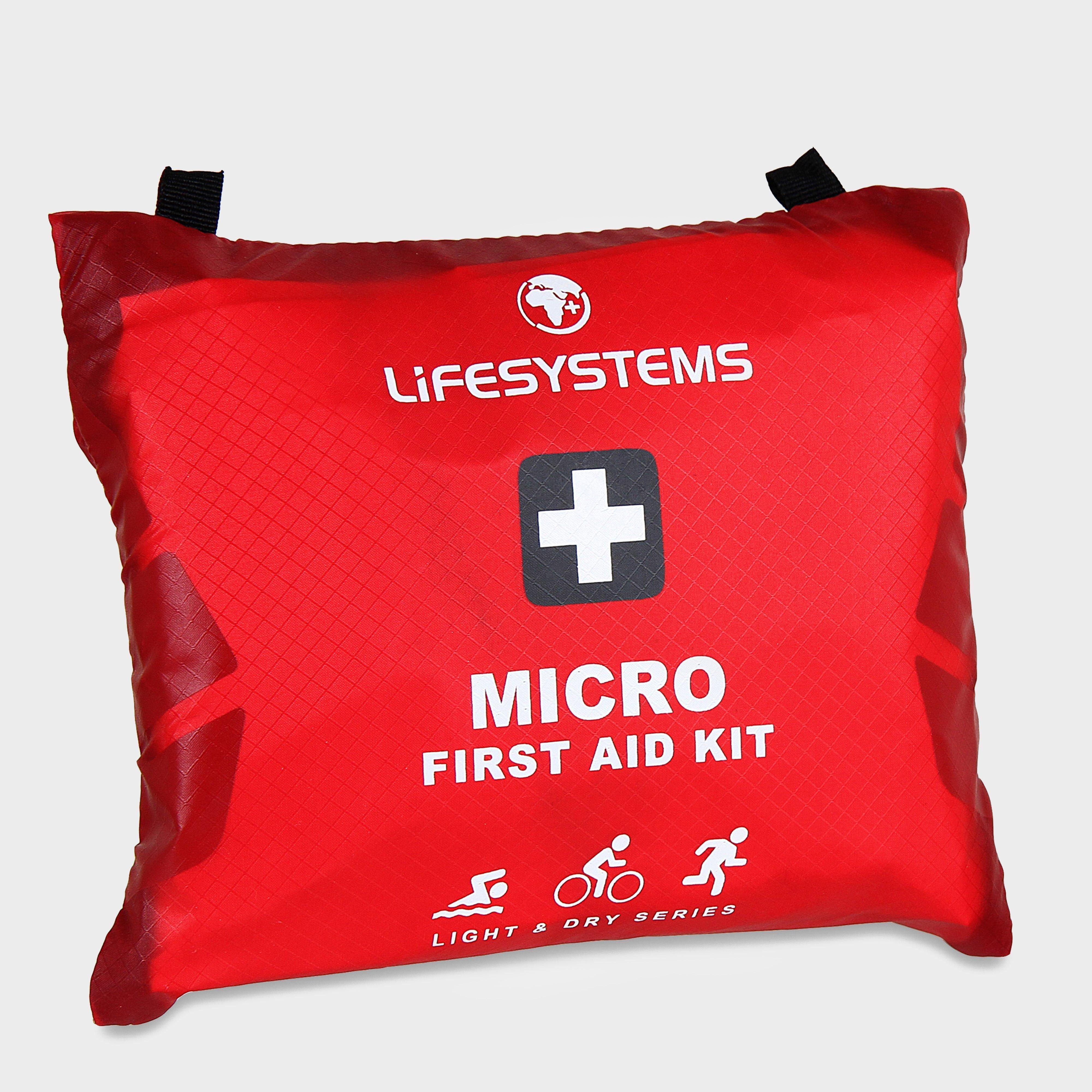 Lifesystems Lifesystems Light & Dry Micro First Aid Kit - Red, Red Lifesystems Lifesystems Light & Dry Micro First Aid Kit - Red, Red