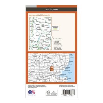 N/A Ordnance Survey Explorer Active 194 Hertford & Bishop’s Stortford Map With Digital Version