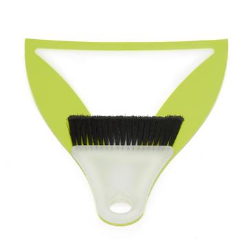 Green Outwell Broom and Dustpan Set