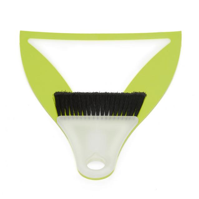 Green Outwell Broom and Dustpan Set image 1